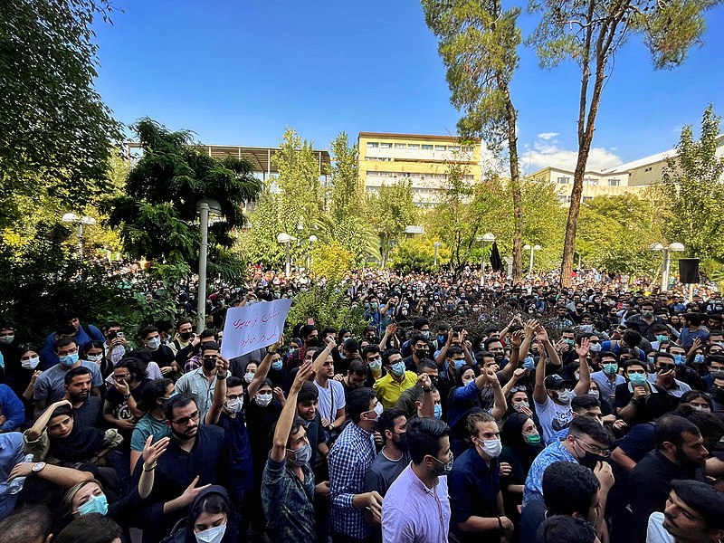 File:Amir Kabir University uprising September 2022 (3).jpg