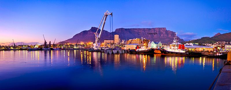File:Cape Town Harbour with Table Mountain.jpg